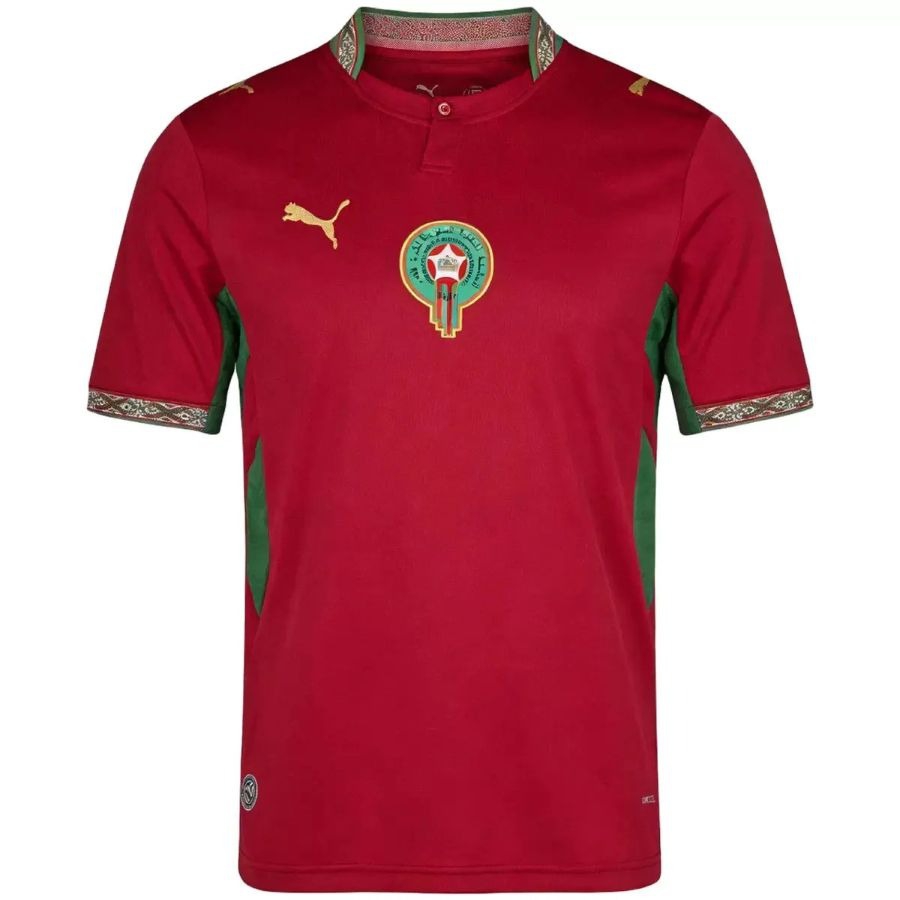Morocco World Cup Men's Home Kit 2026 for Kids-League Threads